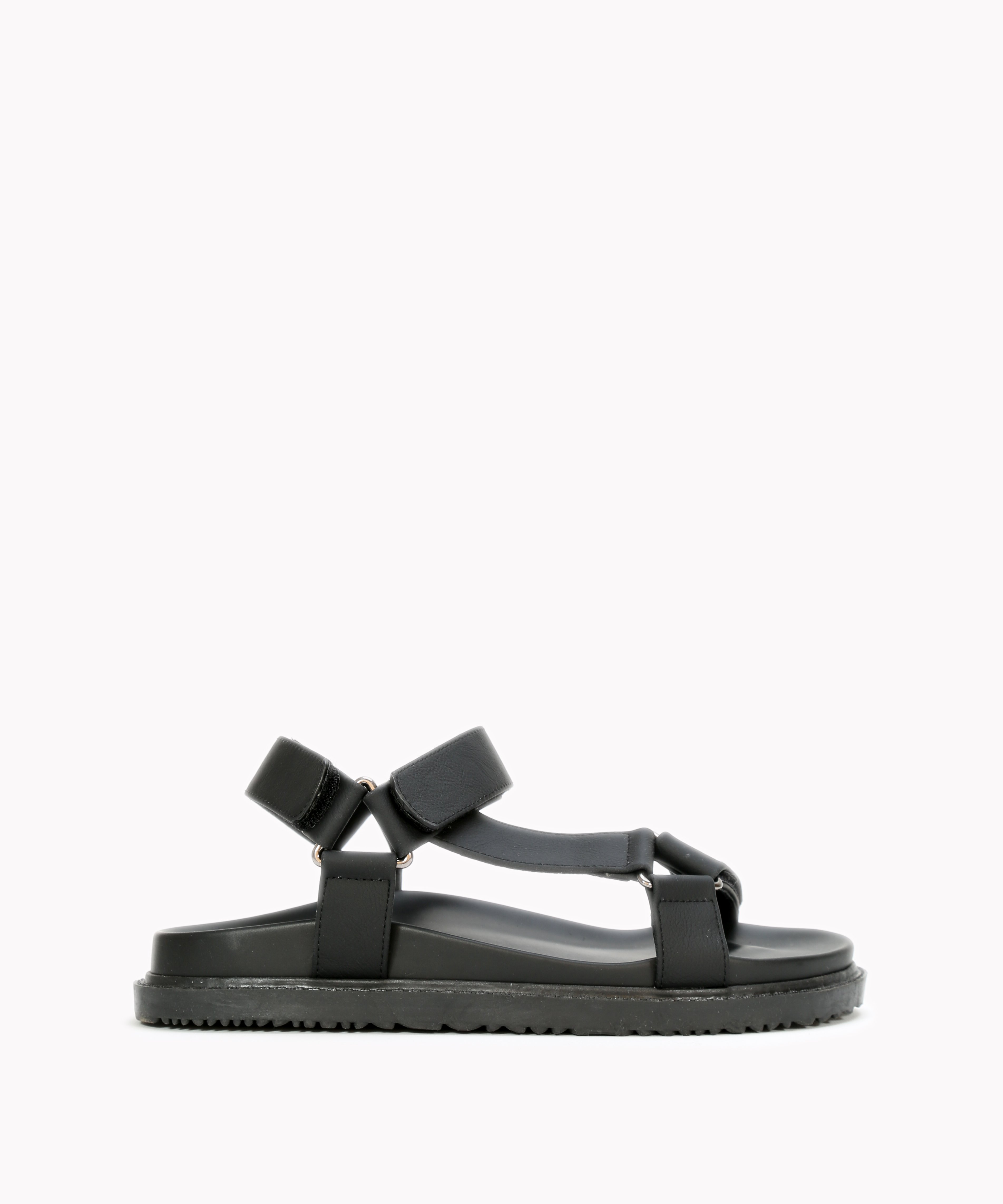 Sandalias planas velcro
